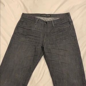Express dark gray Blake loose fit boot cut 34 x 34
